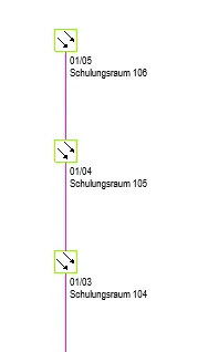Kabelrichtung unten